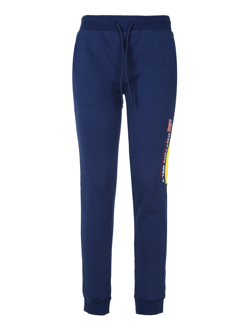Pantaloni tuta da donna felpati - blu