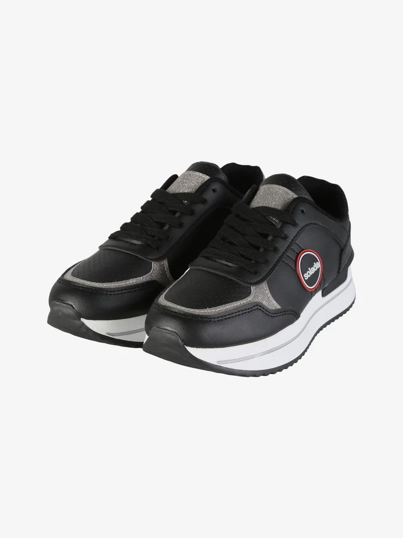 Sneakers donna casual - nero