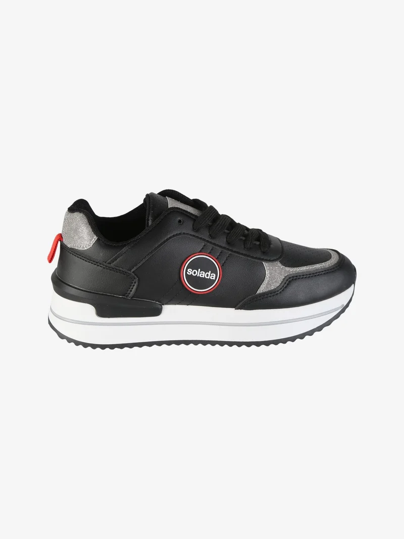 Sneakers donna casual - nero