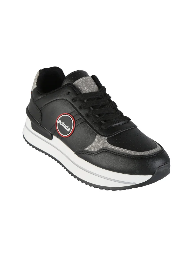 Sneakers donna casual - nero