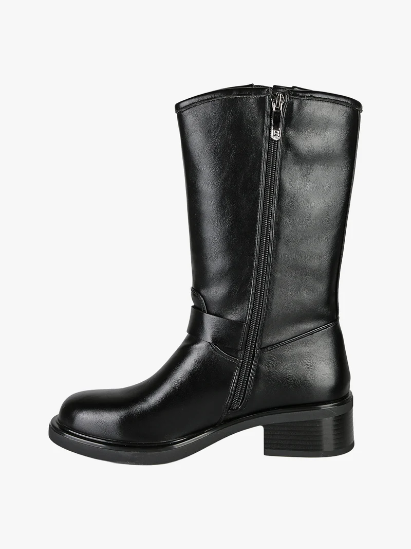 Stivaletti biker donna - nero