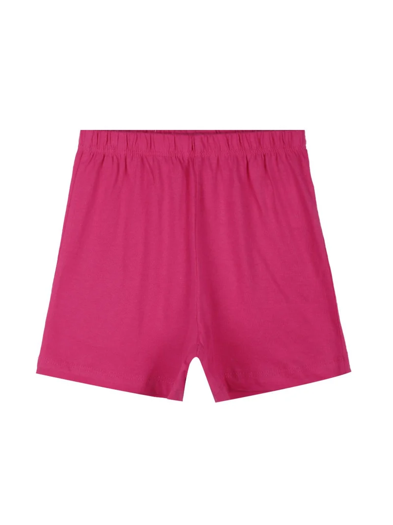 Pigiama corto Minnie da neonata - fucsia