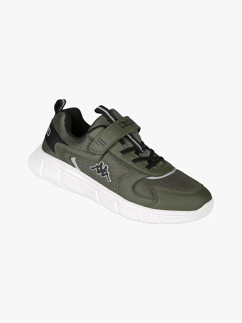 BREEZE Sneakers sportive da ragazzo con cinturino a strappo - militare