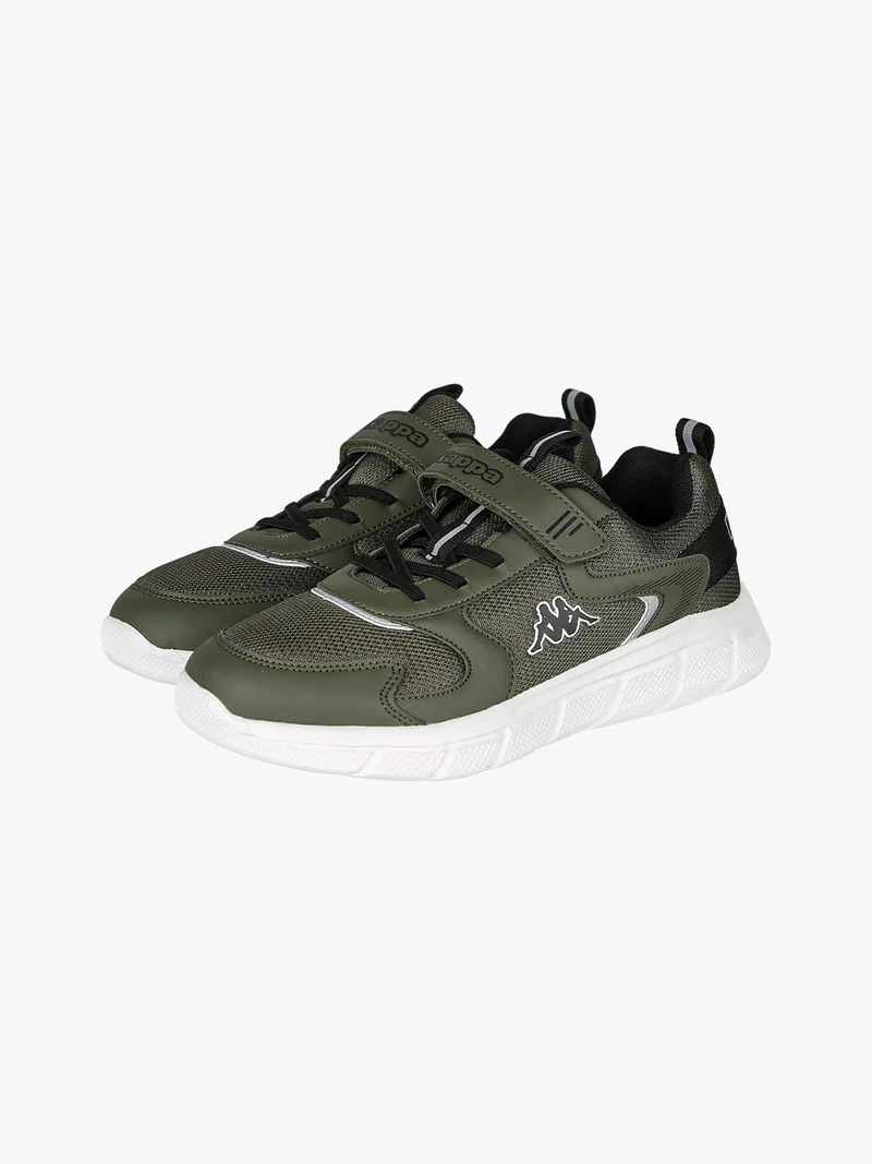 BREEZE Sneakers sportive da ragazzo con cinturino a strappo - militare
