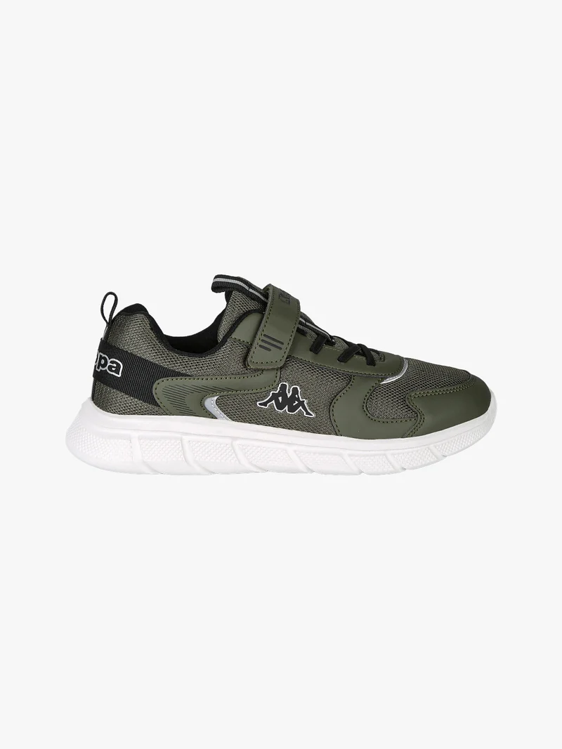 BREEZE Sneakers sportive da ragazzo con cinturino a strappo - militare