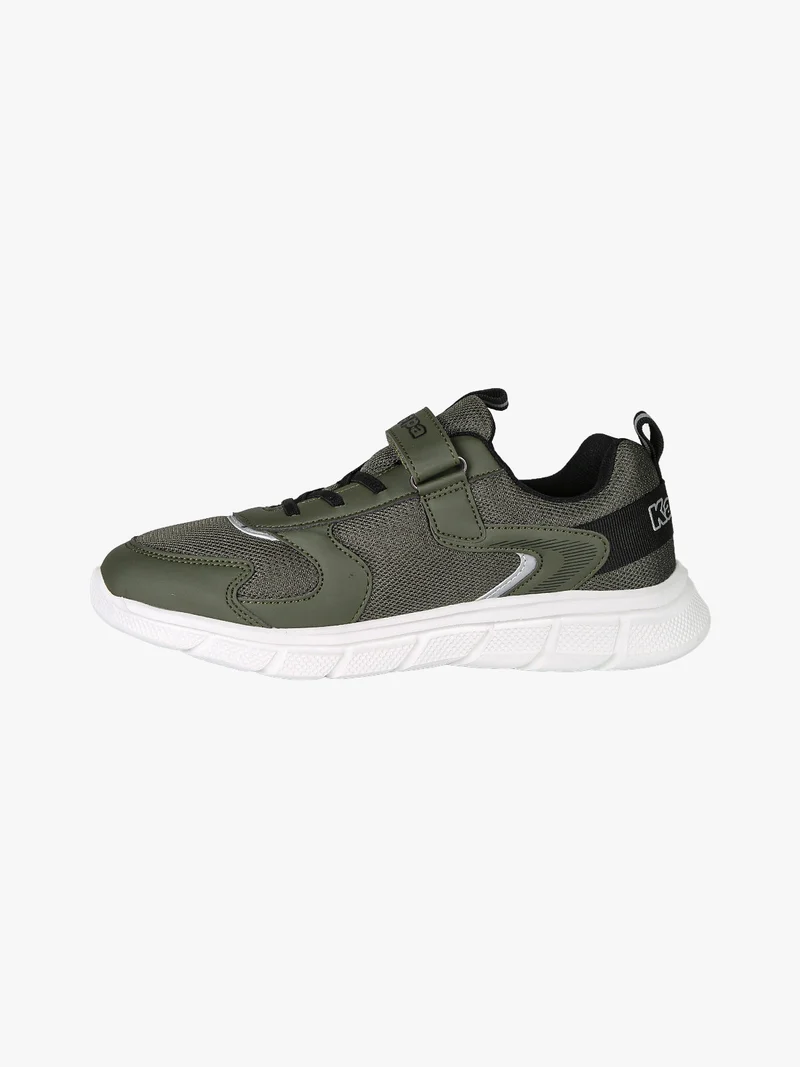 BREEZE Sneakers sportive da ragazzo con cinturino a strappo - militare