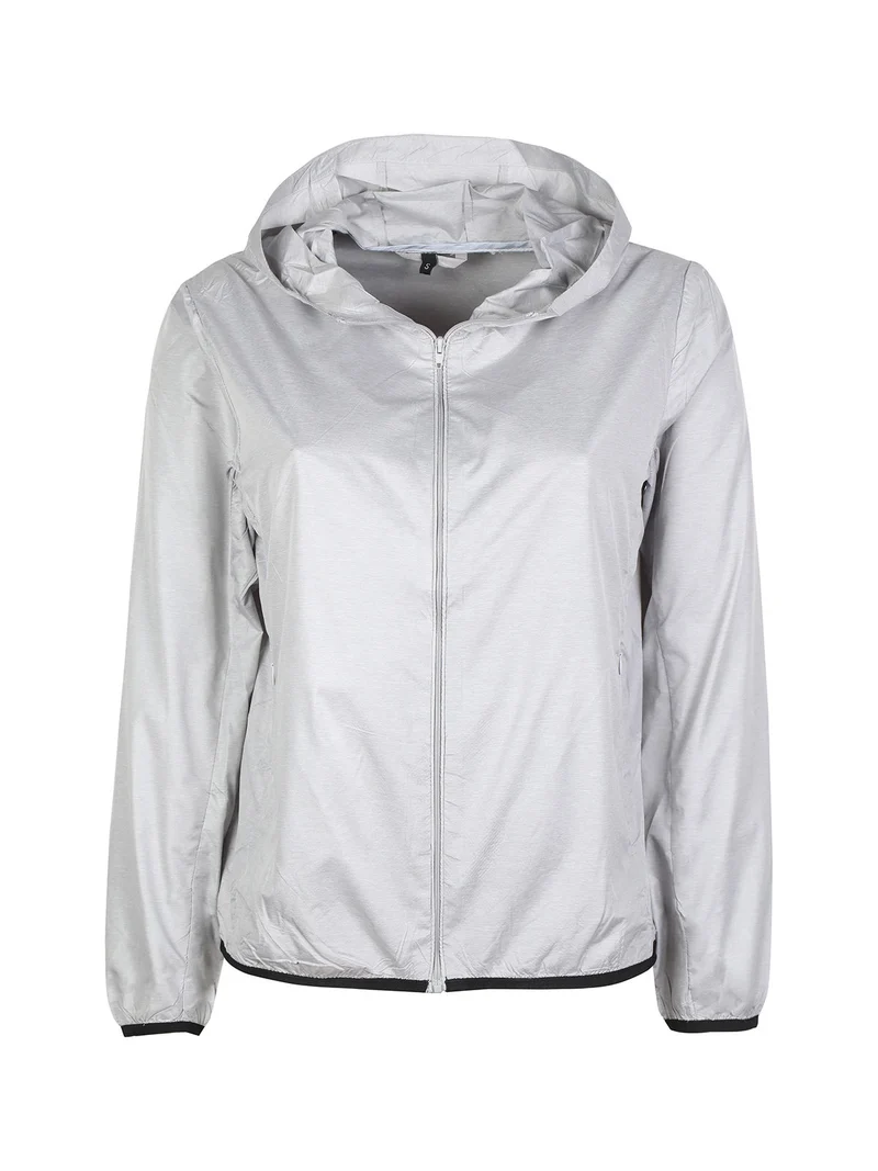 Giacca leggera donna antivento - grigio