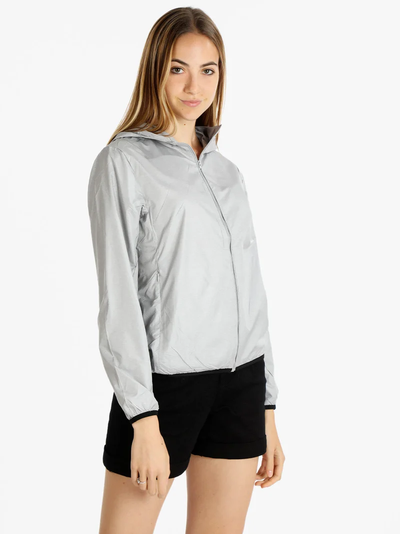 Giacca leggera donna antivento - grigio