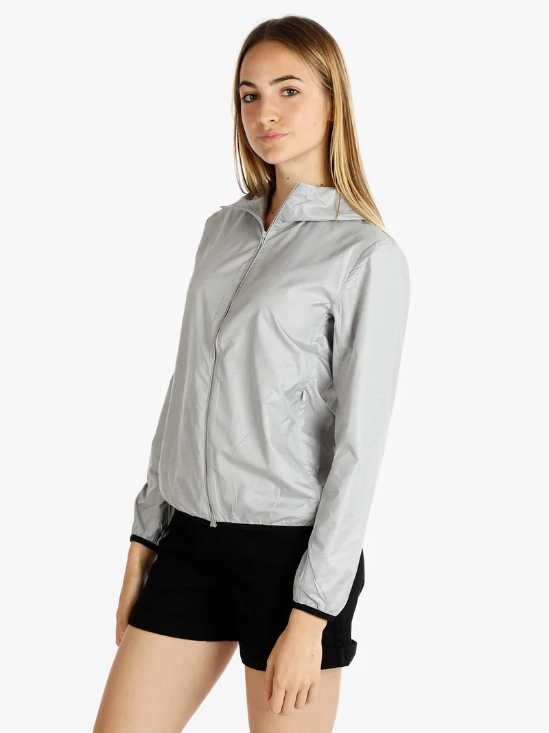 Giacca leggera donna antivento - grigio