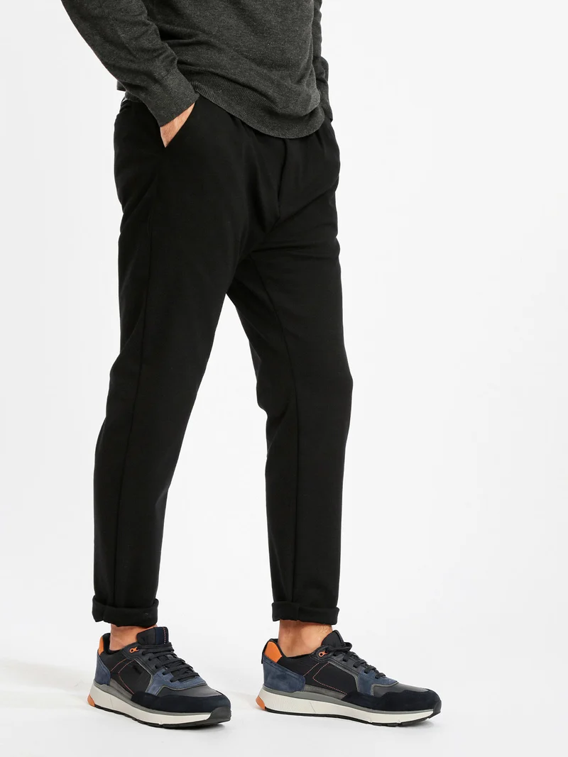 Pantaloni eleganti uomo - nero
