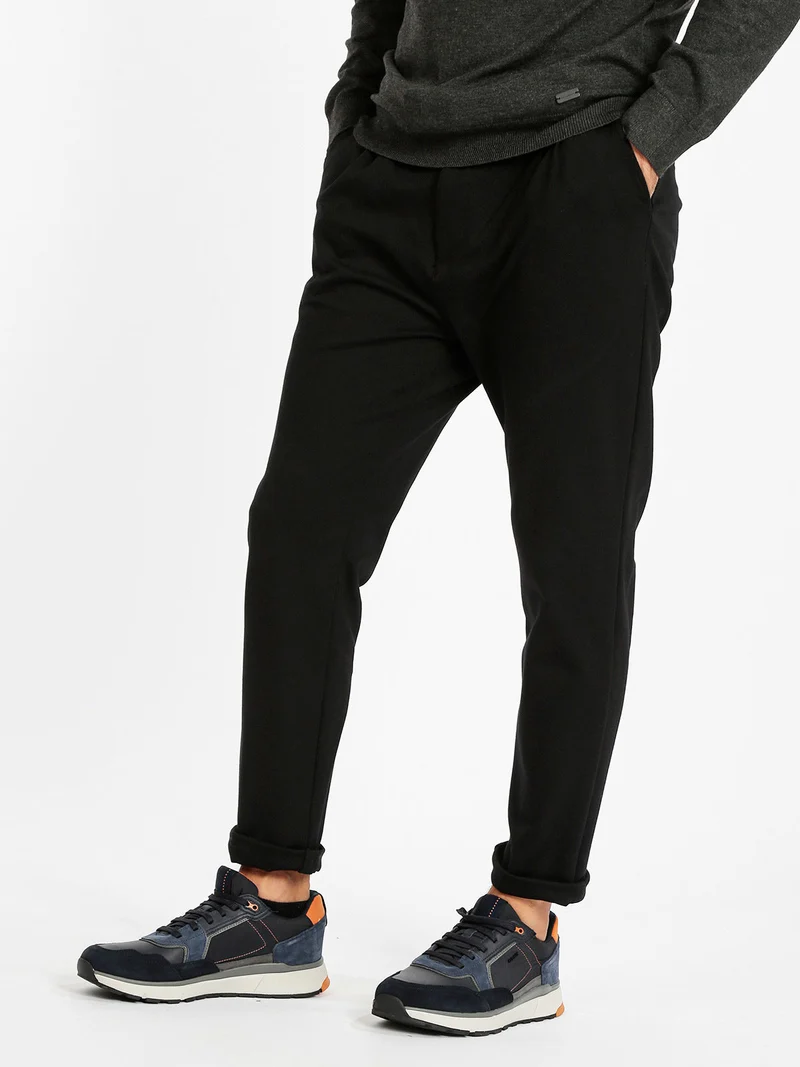 Pantaloni eleganti uomo - nero
