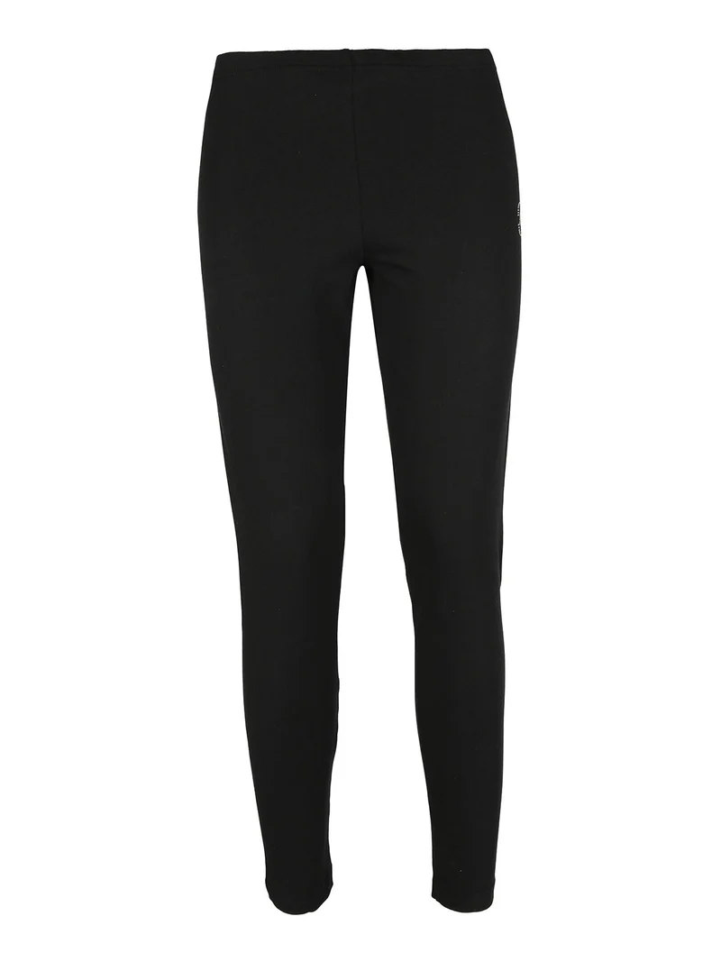 Leggings donna in cotone - nero