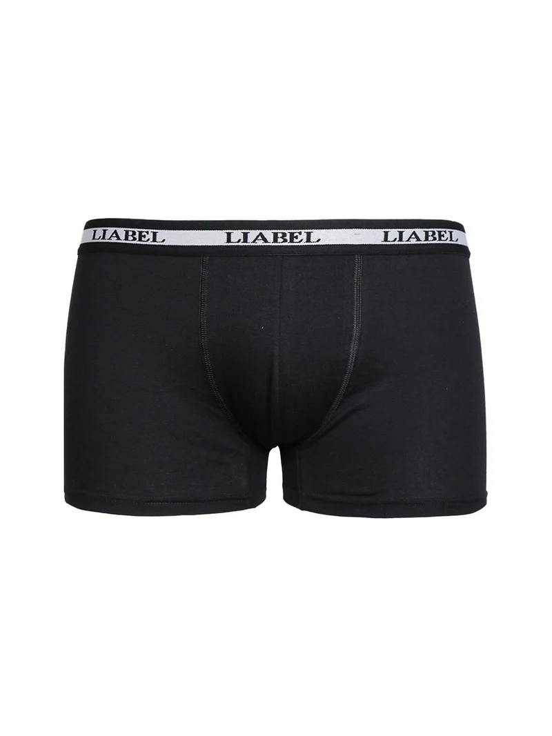 Boxer uomo in cotone elasticizzato - nero