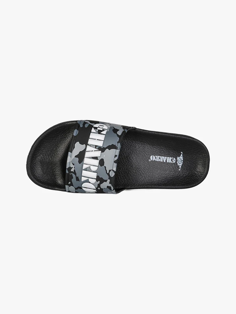 Ciabatte donna militari in gomma con fasica larga - nero