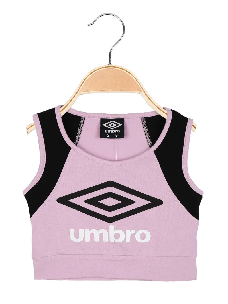 Top cropped sportivo - rosa