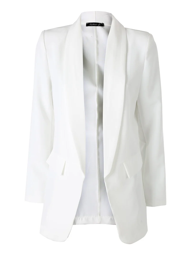 Blazer donna aperto - bianco