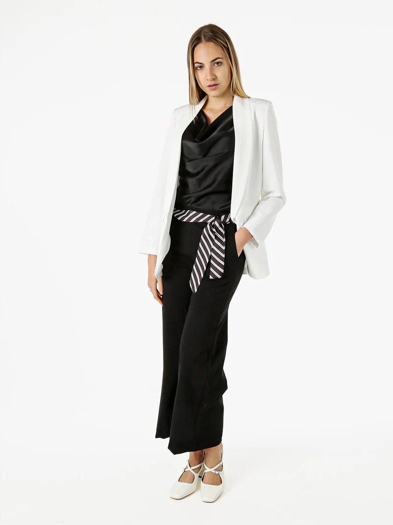Blazer donna aperto - bianco