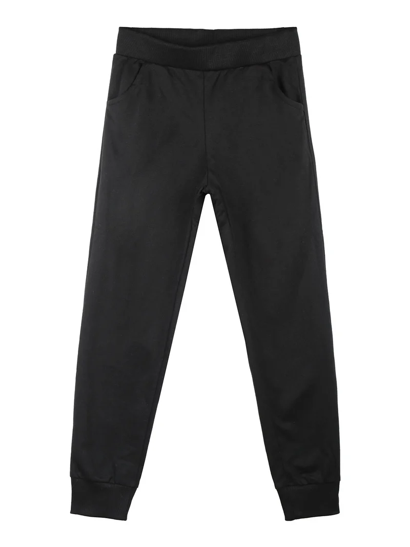 Completo tuta da bambina 3 pezzi con cappuccio e zip - bianco