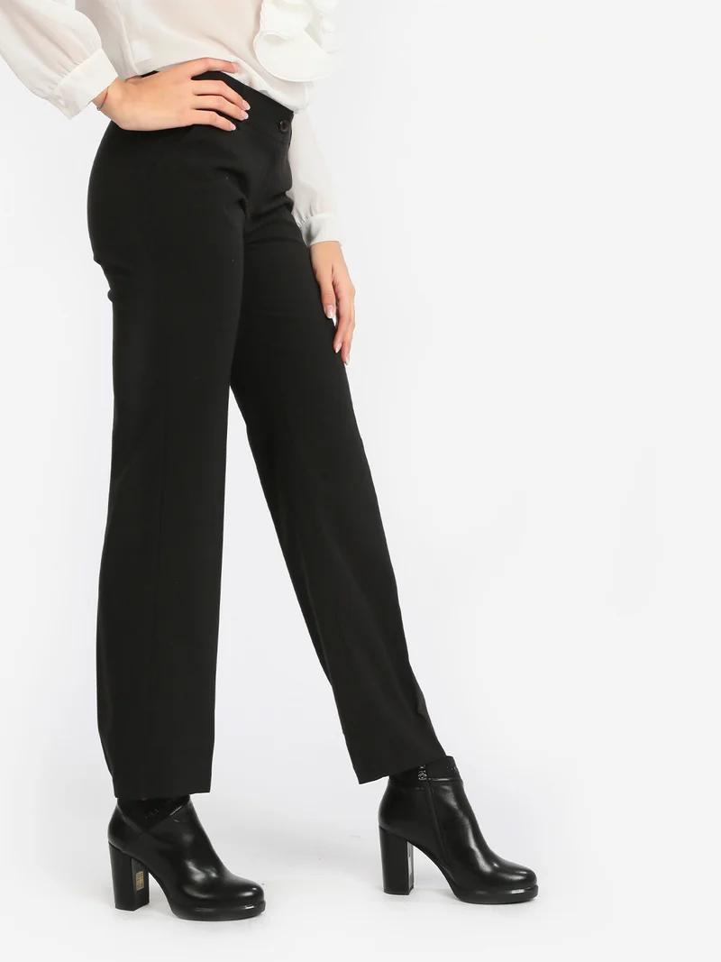 Pantaloni classici da donna - nero