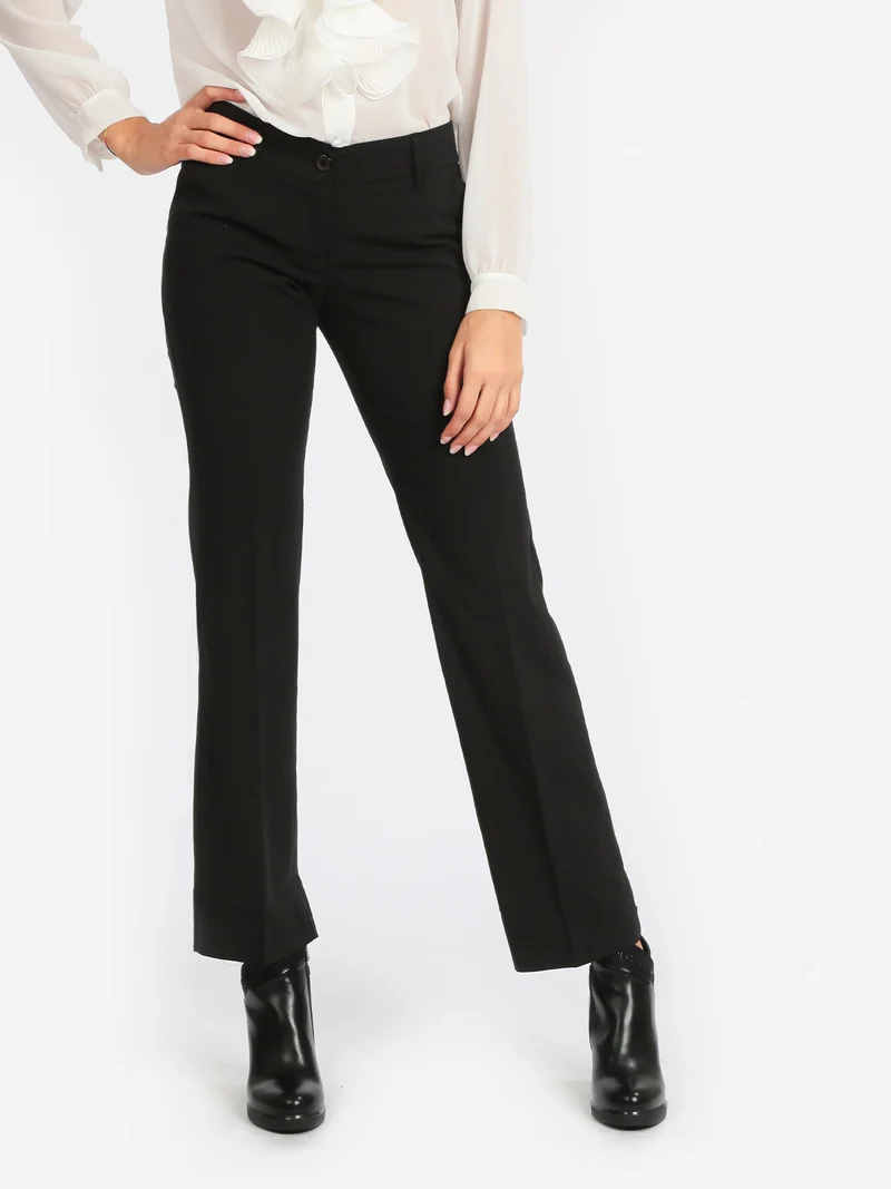 Pantaloni classici da donna - nero