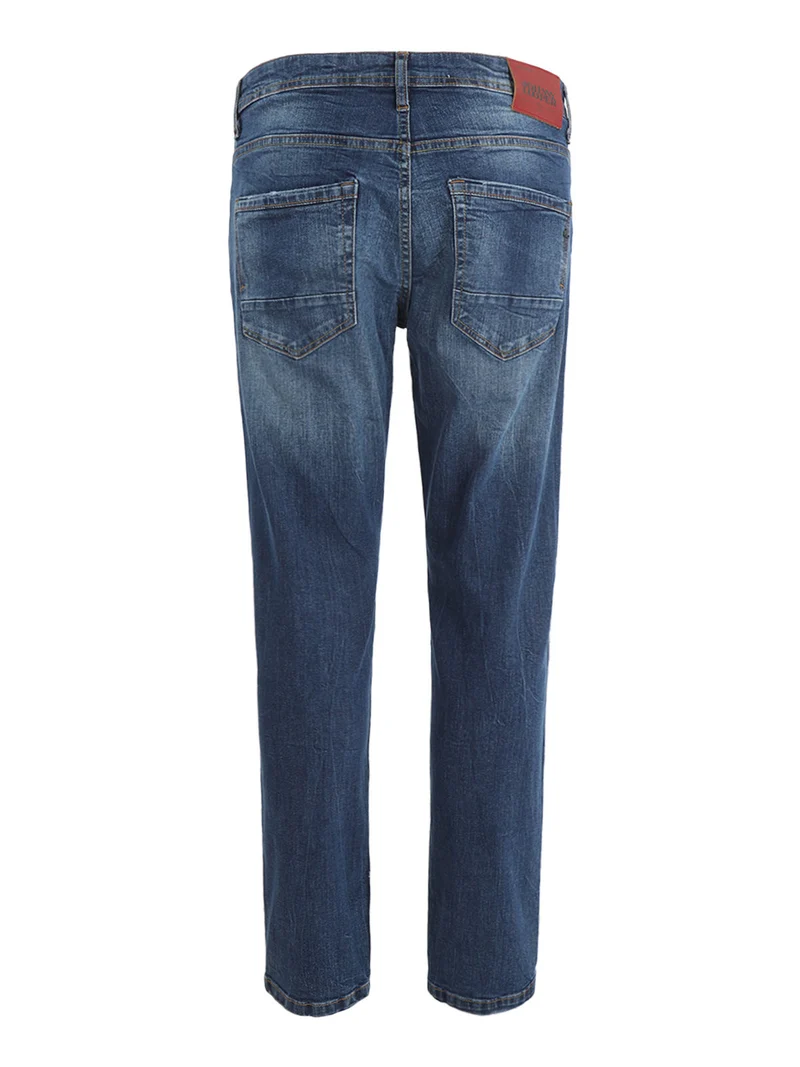 Jeans da uomo slim fit a vita bassa - jeans