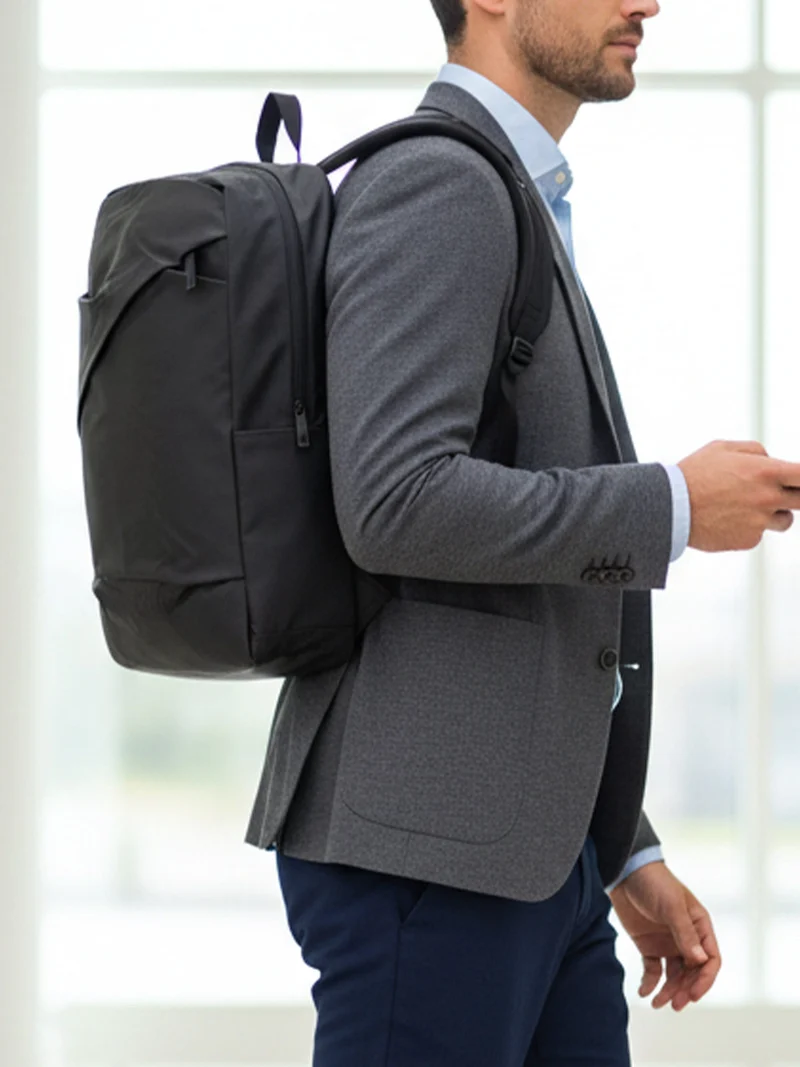 Zaino da lavoro porta pc - nero