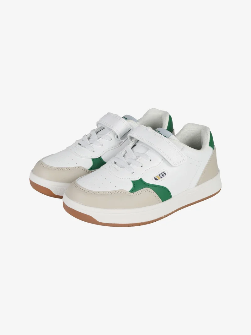 Sneakers da ragazzo con strappo - verde