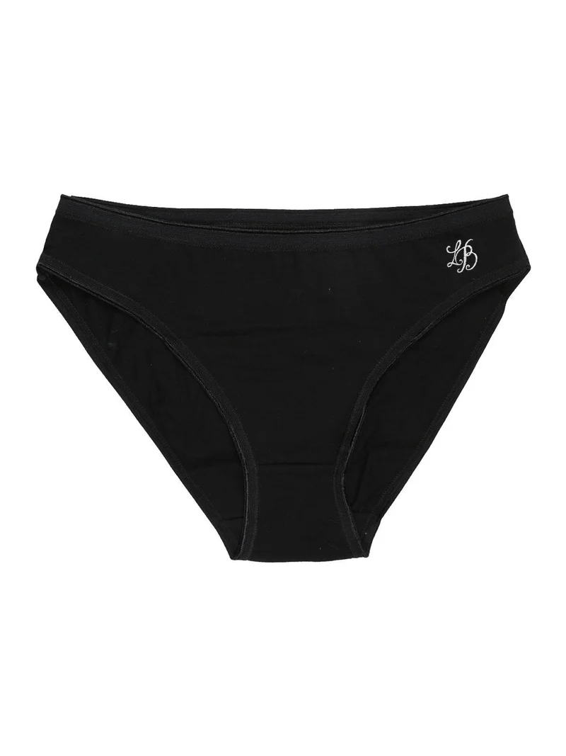 slip in cotone - nero