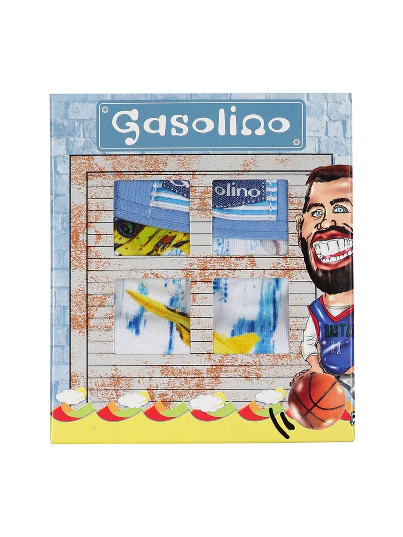 Slip da bambino in cotone - azzurro