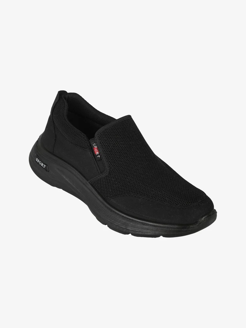 Scarpe slip on da uomo - nero