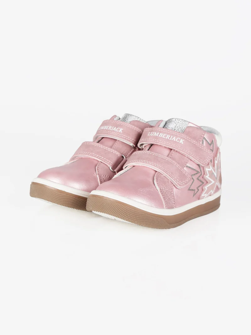 MOBY Scarpe da bambina con strappi - rosa