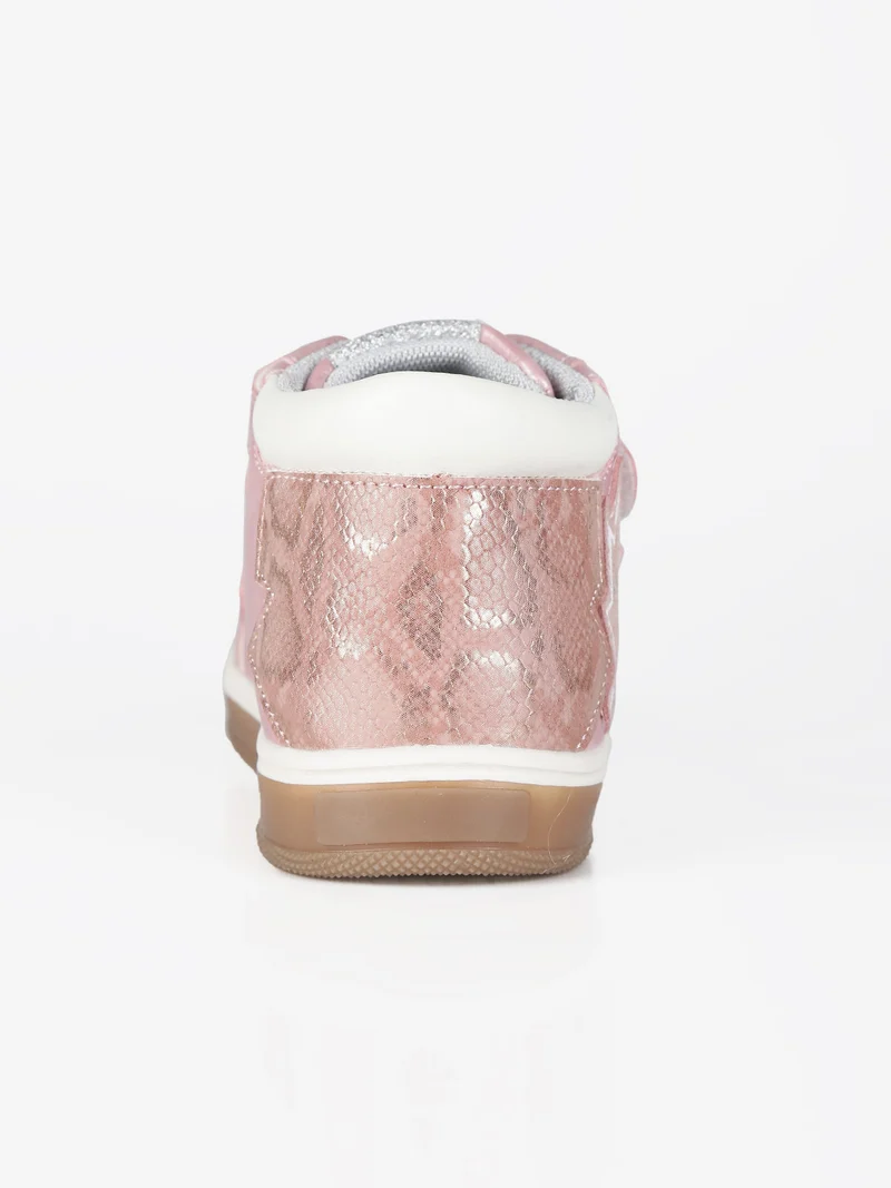 MOBY Scarpe da bambina con strappi - rosa