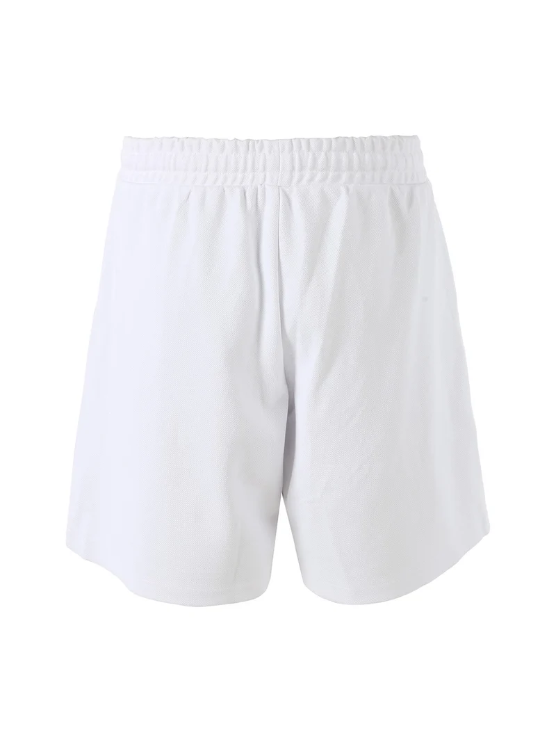 Bermuda da uomo con coulisse - bianco