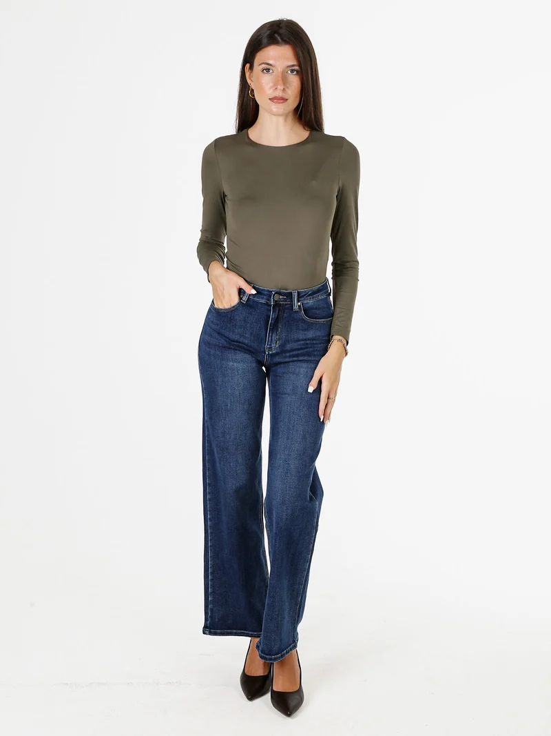Jeans donna wide leg - jeans
