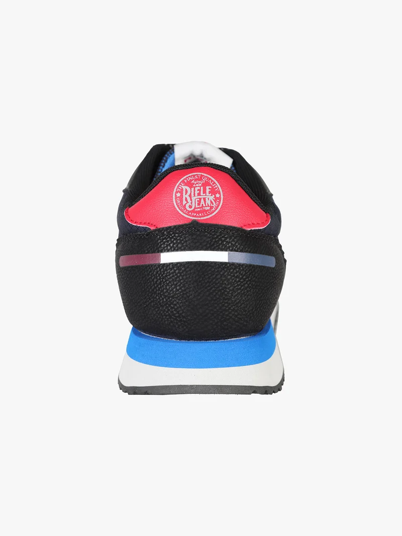 EVARAGE Sneakers da uomo stringate - blu scuro
