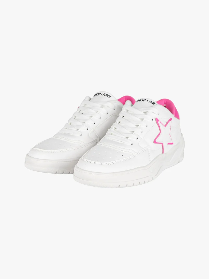 CHUNKY PAM Sneakers basse donna - bianco
