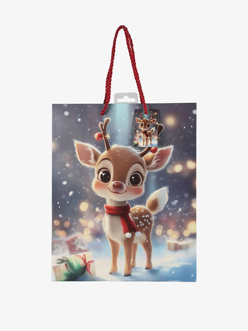Sacchetto regalo di Natale medio