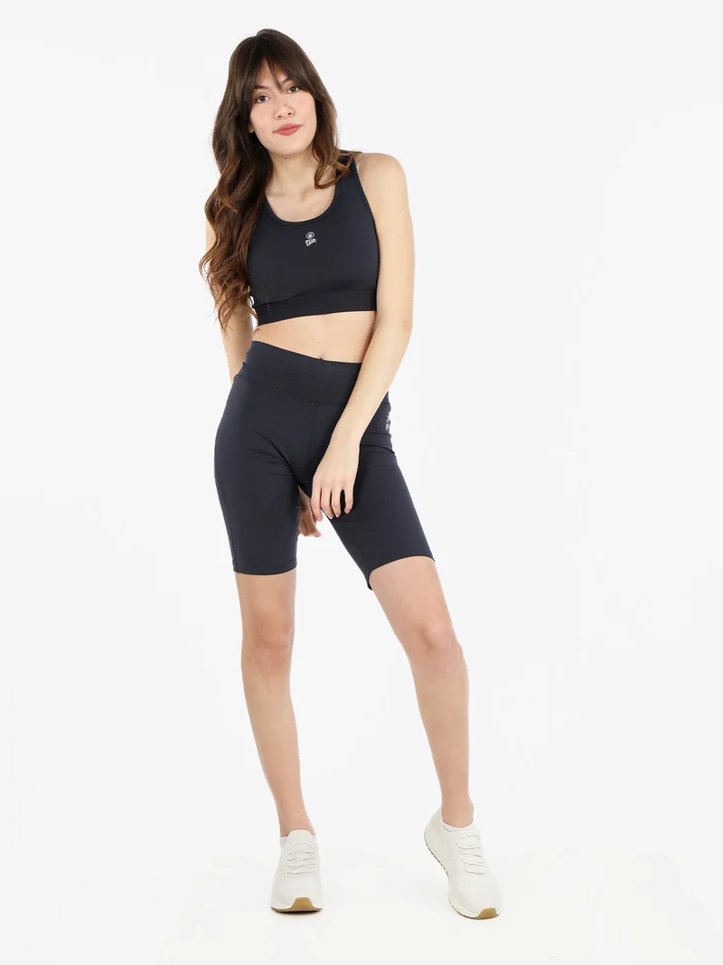 Leggings ciclista da donna - blu scuro
