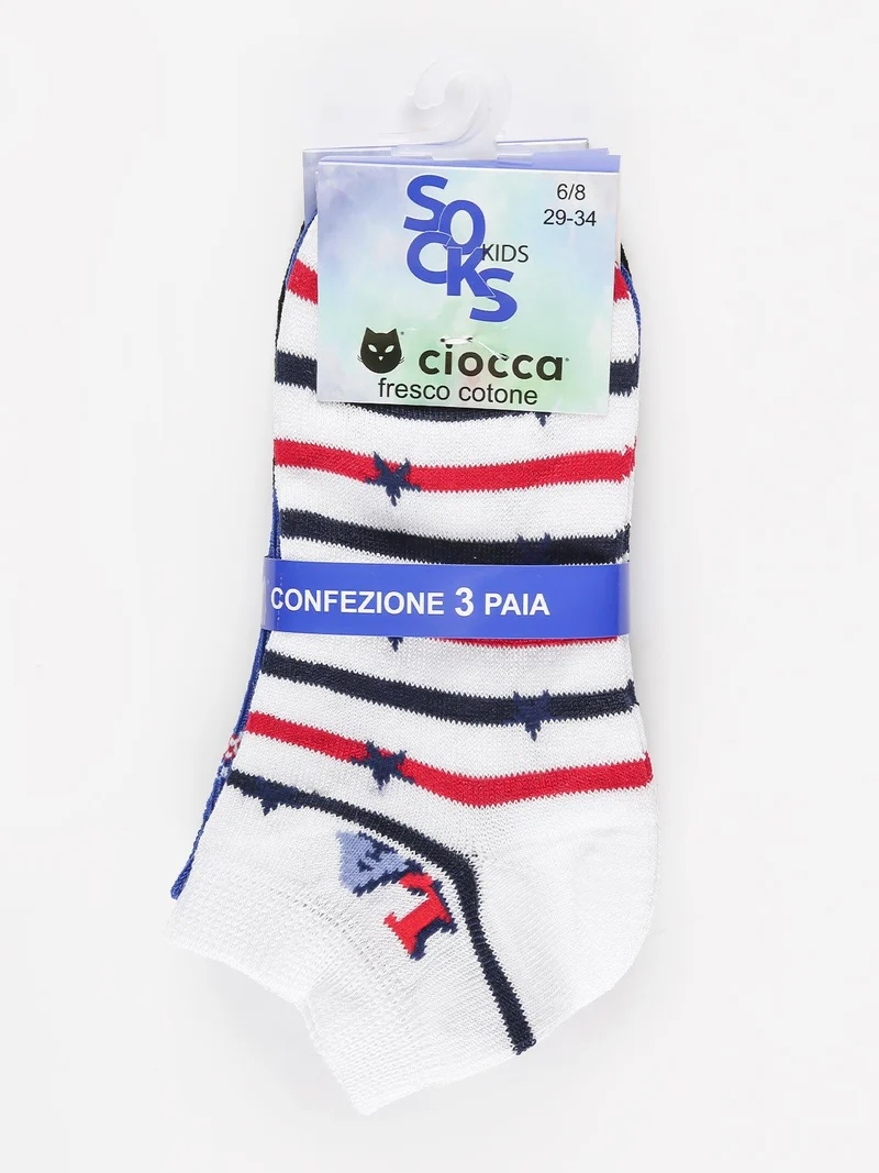 Calze bambino confezione 3 paia - bluette
