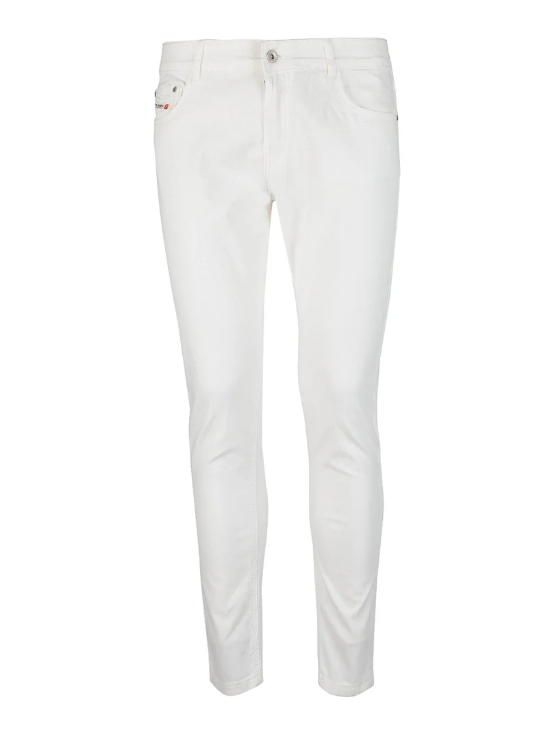 Pantaloni casual bianchi da uomo - bianco