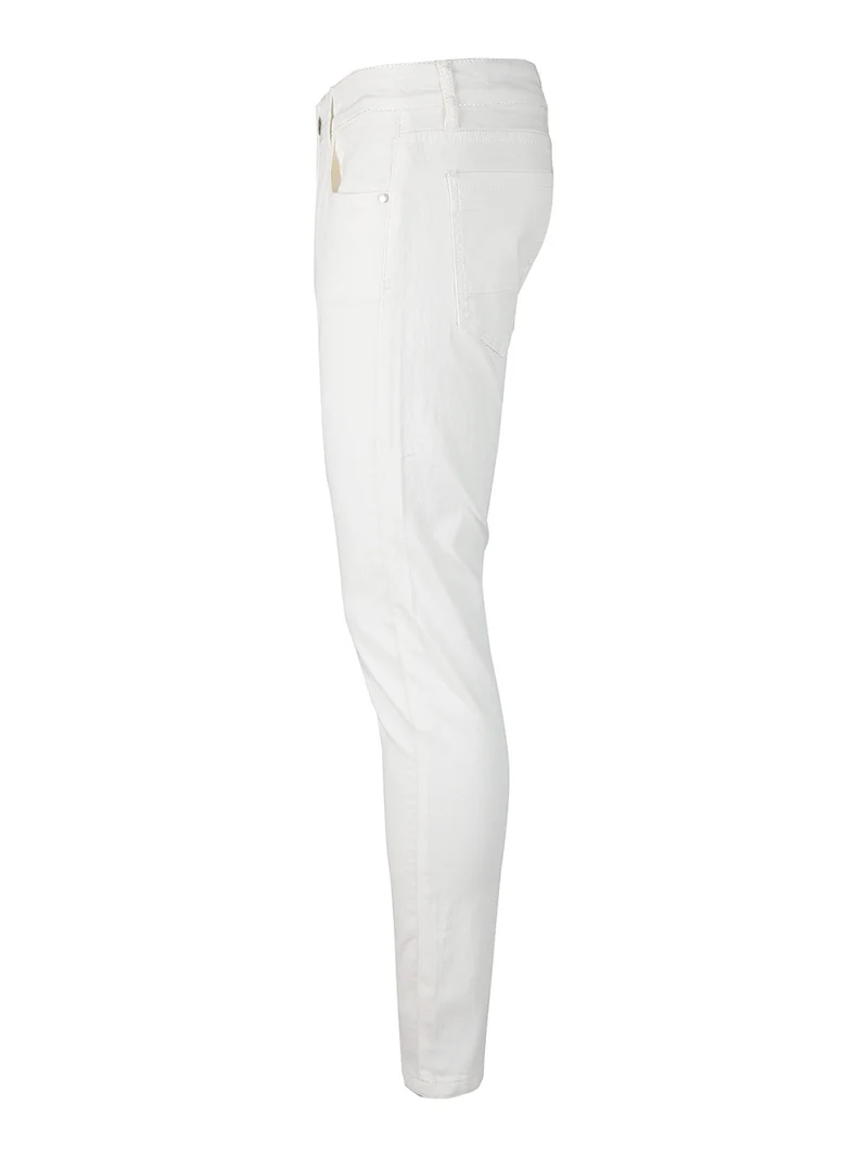 Pantaloni casual bianchi da uomo - bianco