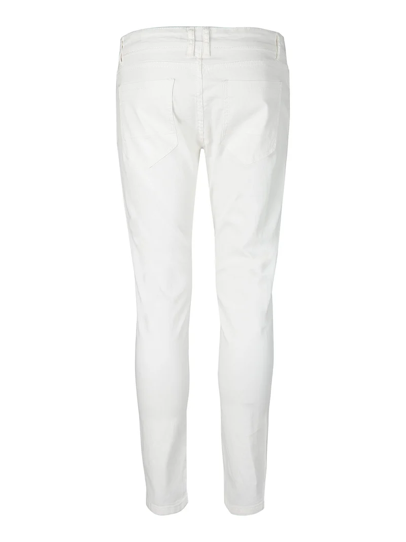 Pantaloni casual bianchi da uomo - bianco