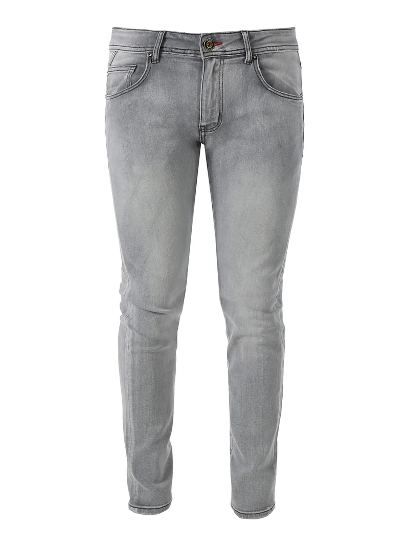 Jeans da uomo slim fit - grigio