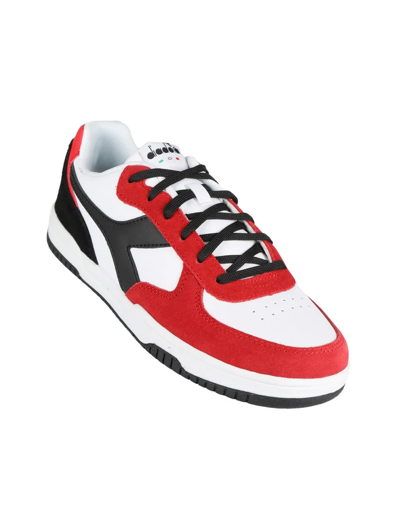 RAPTOR LOW SL Sneakers in pelle da uomo - rosso