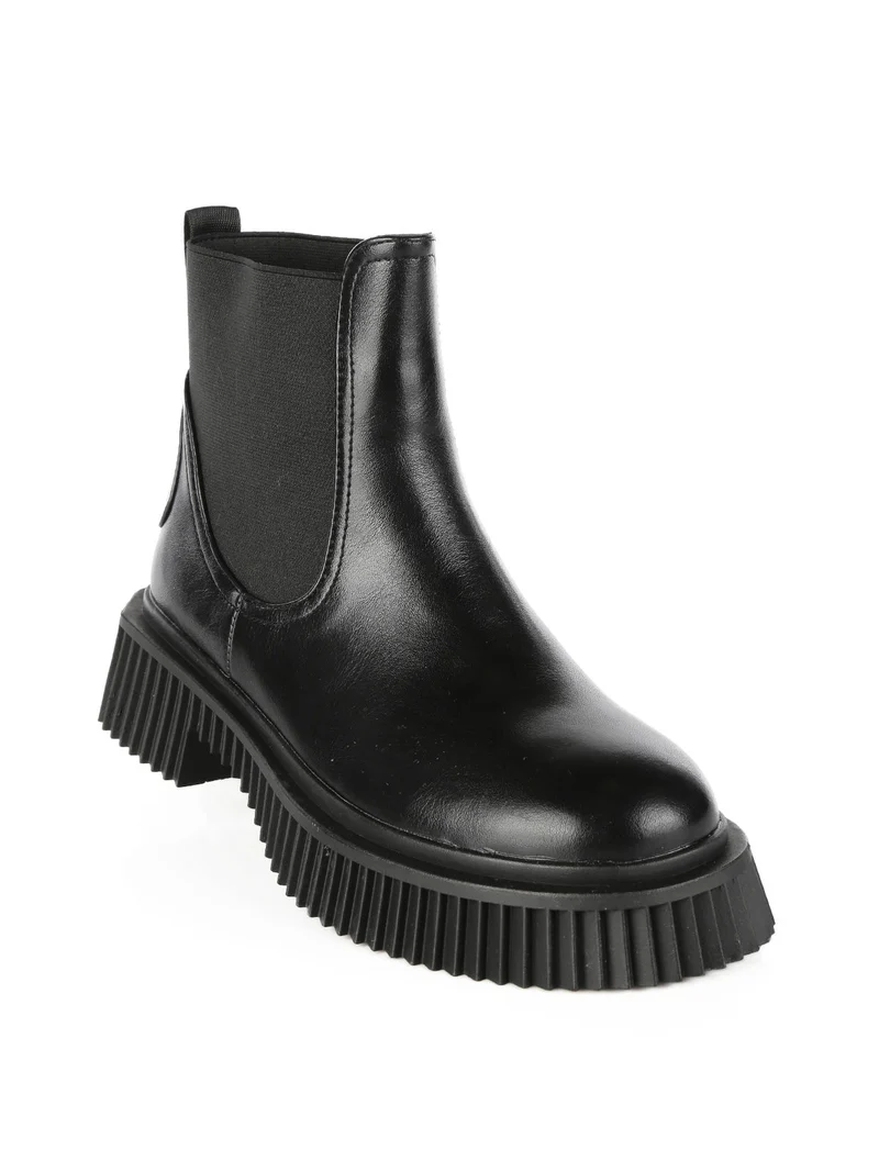 Stivaletti donna modello chelsea - nero