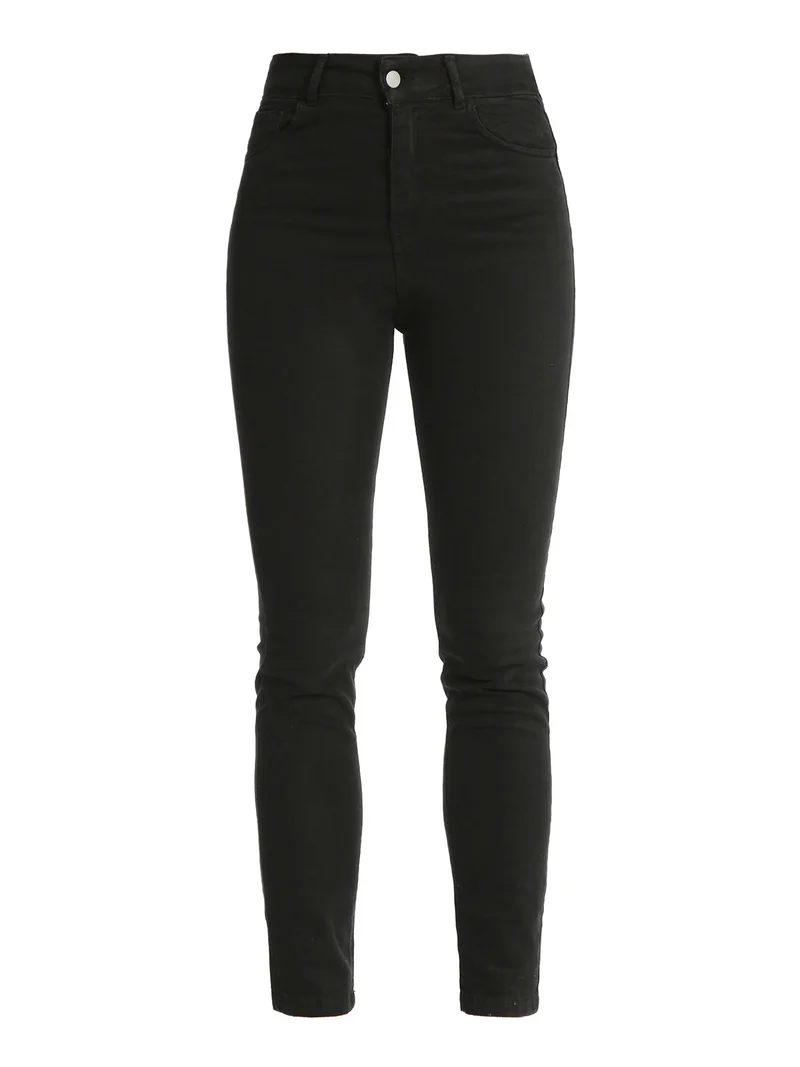 Jeans donna regular fit - nero