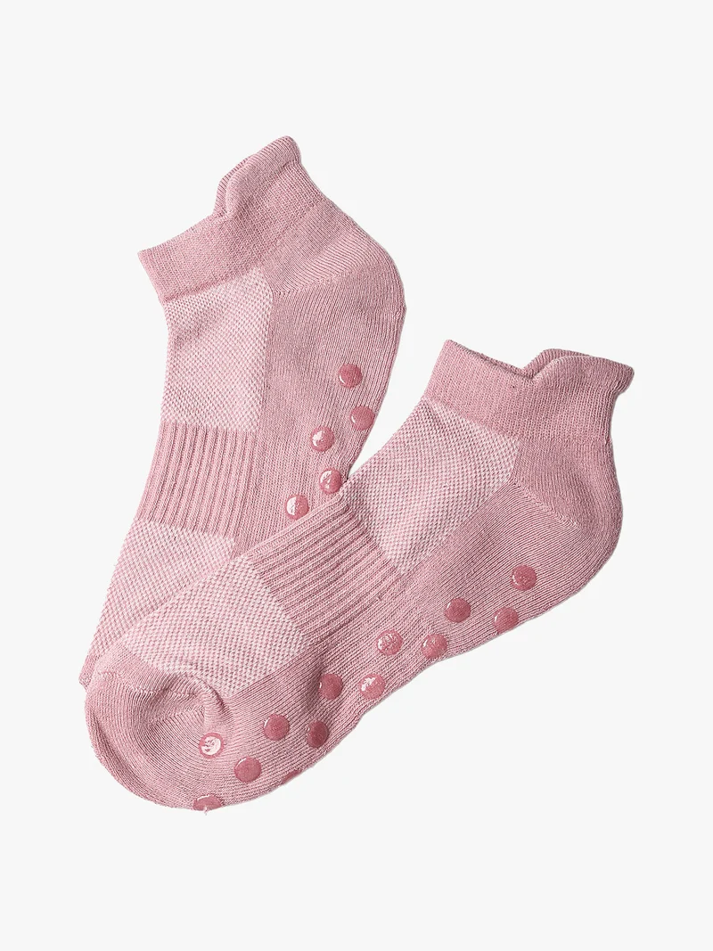Calze antiscivolo da donna - rosa