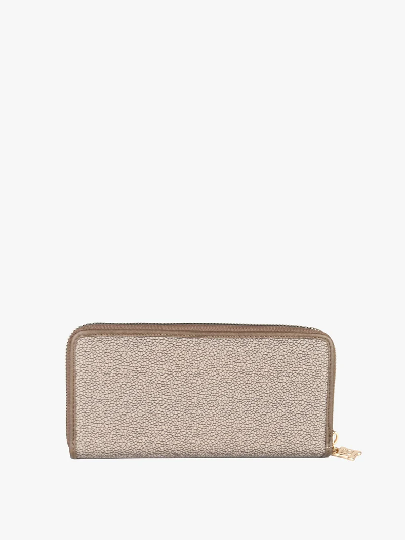 Portafoglio da donna con cerniera - taupe
