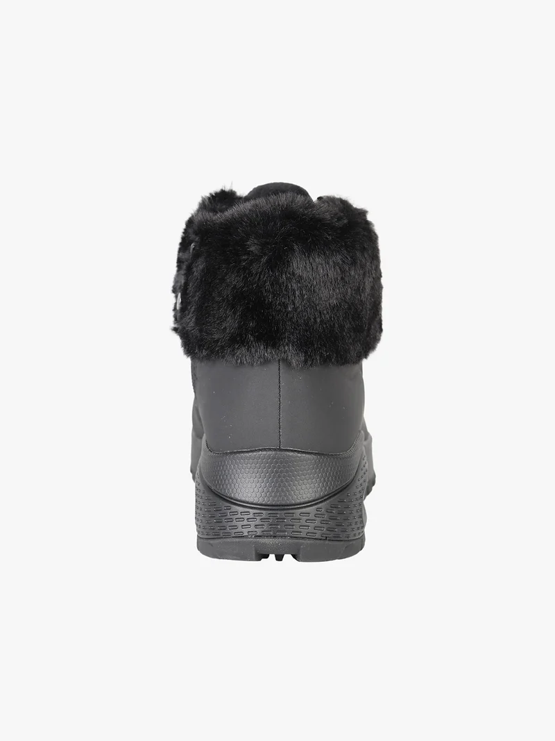 UNO RUGGED FALL AIR Sneakers alte da donna con ecopelo - nero