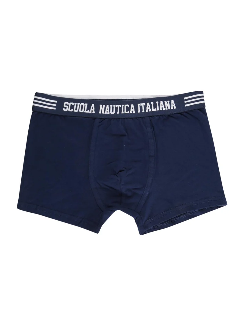 Boxer in cotone - blu